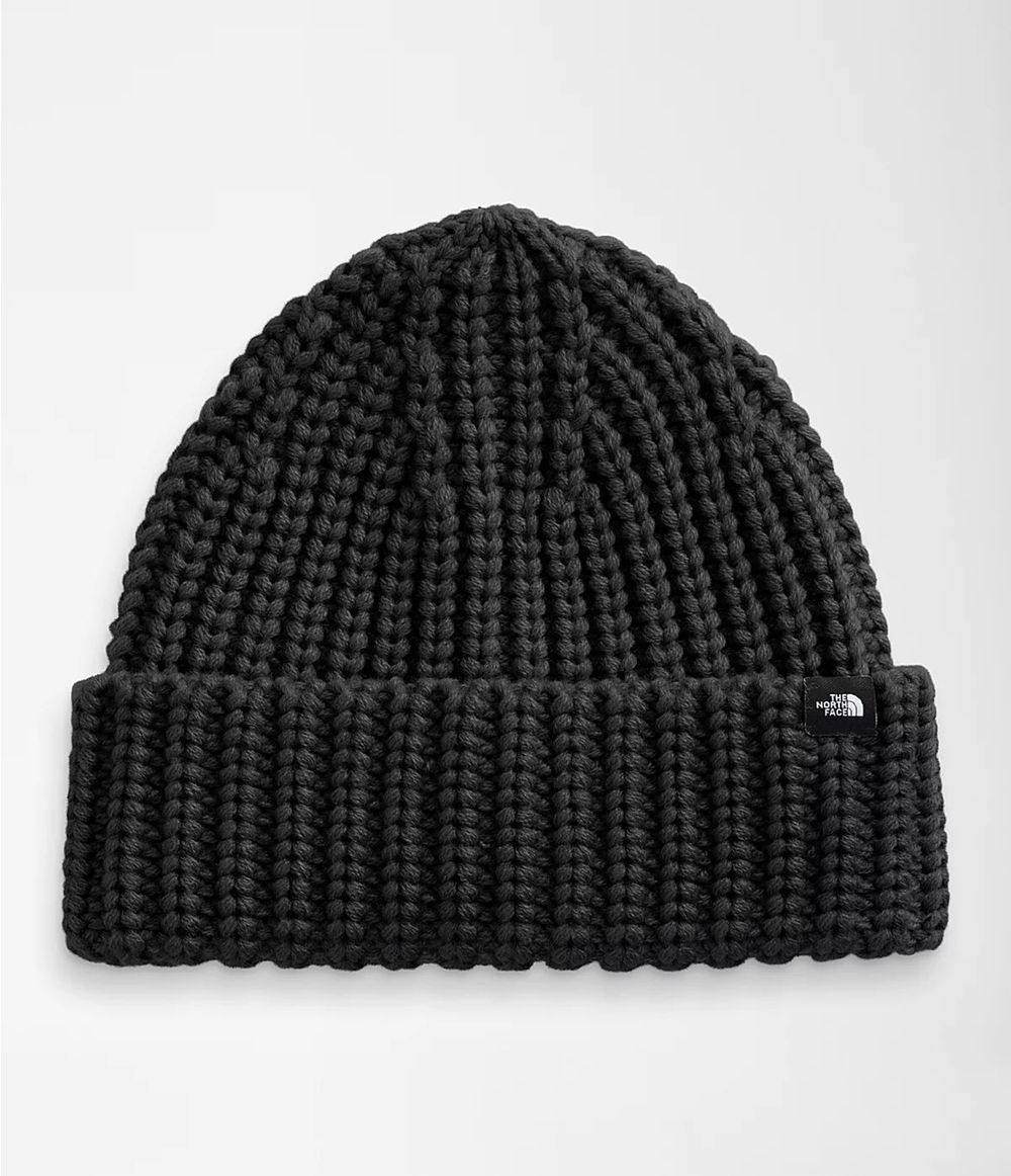 The North Face Chunky-Knit Watchman Beanies Damen - Schwarz CH-357JLFF